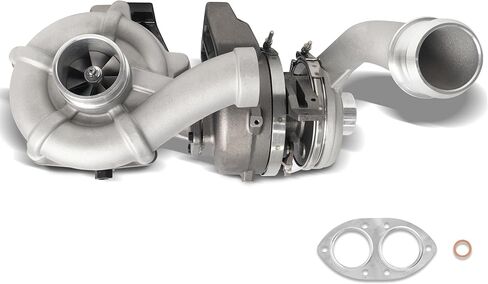 8C3Z-6K682-AARM Turbo Diesel High & Low Pressure Turbocharger for 2008-2010 Ford F250 F350 F450 F550 6.4L Powerstroke 1848300C92 179515 179523 in Kuwait