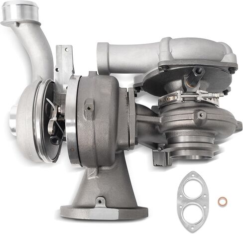 8C3Z-6K682-AARM Turbo Diesel High & Low Pressure Turbocharger for 2008-2010 Ford F250 F350 F450 F550 6.4L Powerstroke 1848300C92 179515 179523 in Kuwait