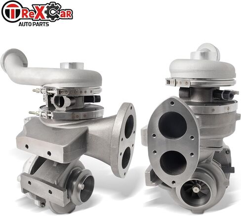 8C3Z-6K682-AARM Turbo Diesel High & Low Pressure Turbocharger for 2008-2010 Ford F250 F350 F450 F550 6.4L Powerstroke 1848300C92 179515 179523 in Kuwait