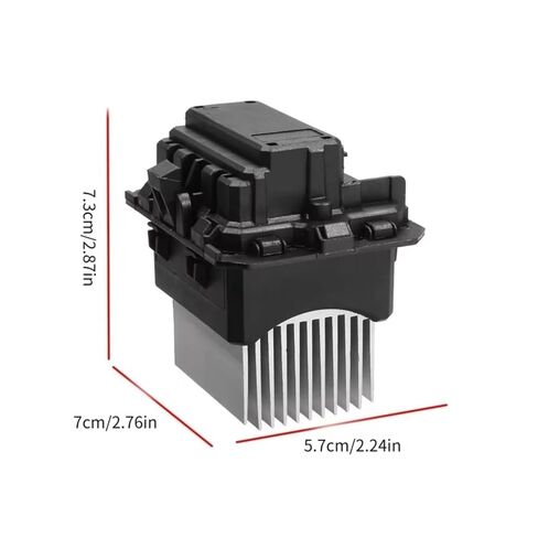 Compatible with Citroen for C1 for C4 2014 2015 2016 2017 2018-2024 for C3 2009-2024 Motor Heater Fan Blower Control Resistor 6441AA Blower Motor Resistor in Kuwait