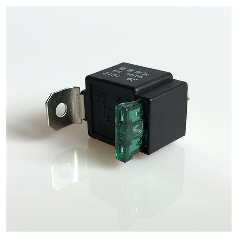 Car Relay with Fuse DC 24V 4-pin Normally Open 30A Modified Headlight Horn Anti-Theft Device in Saudi Arabia