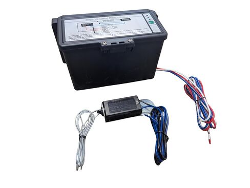 طقم انفصال المقطورة تحميل علوي مع مؤشر شحن LED بطارية 12V10AH مفتاح فرامل مقطورة الطوارئ للمقطورات ذات المحور الثلاثي in Kuwait