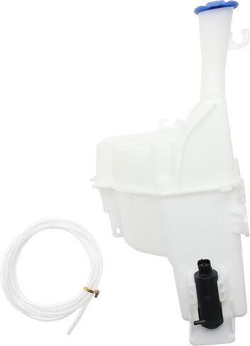 Washer Reservoir With Cap and Pump Compatible For Hyundai Elantra 2017 2018 USA Built Vehicle, From 2-11-16 Direct Replacement 98610F3000,98623A2000 HY1288145 in Saudi Arabia