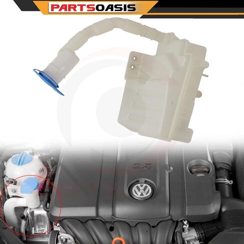 جديد ما بعد البيع VW1288128 خزان غسالة مع غطاء مدخل المضخة واستبدال الاستشعار لفولكس واجن جيتا 2005-2014 يستبدل OE 1K0955453S-PFM in Saudi Arabia