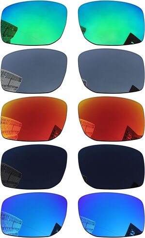 5 أزواج من العدسات المستقطبة البديلة من Acefrog لنظارات Oakley Gibston OO9449 مقاس 61 مم، مناسبة تمامًا، مقاومة للكسر، مضادة للخدش، عبوة اقتصادية in Saudi Arabia