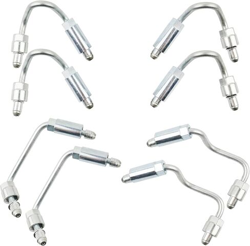 8Pcs Fuel Injector Line Set Compatible with 2004.5-2005 Chevy Express 2500 3500 Silverado 2500 3500 GMC Savana 2500 3500 Sierra 2500 3500 6.6L LLY Duramax Diesel 97378825 97378826 97378827 97378828 in Saudi Arabia
