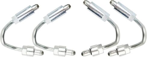 8Pcs Fuel Injector Line Set Compatible with 2004.5-2005 Chevy Express 2500 3500 Silverado 2500 3500 GMC Savana 2500 3500 Sierra 2500 3500 6.6L LLY Duramax Diesel 97378825 97378826 97378827 97378828 in Saudi Arabia
