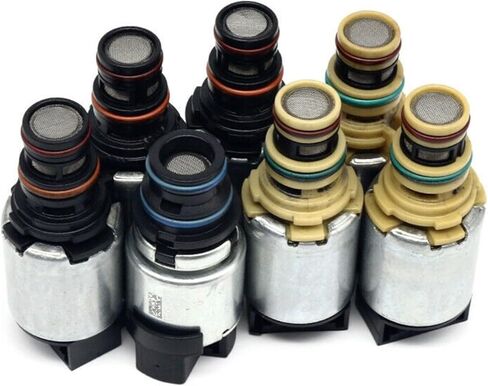 6T50 6T30 6T40 6T45 7pcs Old Style Automatic Transmission Solenoid Valve Compatible For Buick LaCrosse Compatible For Chevrolet Cruze Auto Parts in Saudi Arabia