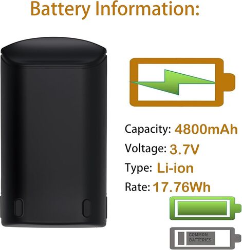 بطارية الماسح الضوئي من سلسلة MC3300 MC3200 متوافقة مع BTRY-MC32-01-01 BTRY-MC32-52MA-01 BTRY-MC33-52MA-01 82-000012-01 10 عبوات in Saudi Arabia