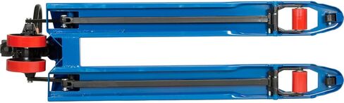 Global Industrial High Capacity Narrow Aisle Pallet Jack, 18" W x 48" L Forks, 5500 lb. Capacity, Manual Duty Pallet Truck for Warehouse, Manufacturing and Retail in Saudi Arabia