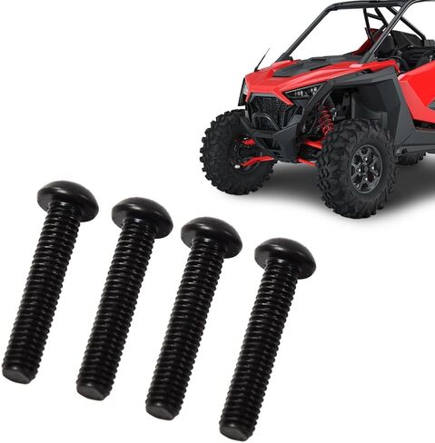 Round Head Screw Bolt Compatible with Polaris Ranger RZR Sportsman Body Chassis Rack Torx 7517230 Black in Saudi Arabia