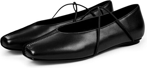 Women’s Square Toe Ballet Flats for Daily Work and Casual Wear in Kuwait