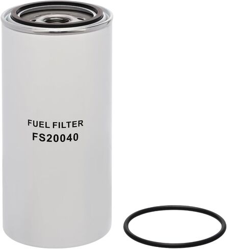 FS20040 Spin-On Fuel/Water Separator, Compatible with International Navistar Trucks with Maxxforce Engine, Replaces# 2611236C91 2602549C1 BF46018-O ABPN122S120FL01 in Saudi Arabia