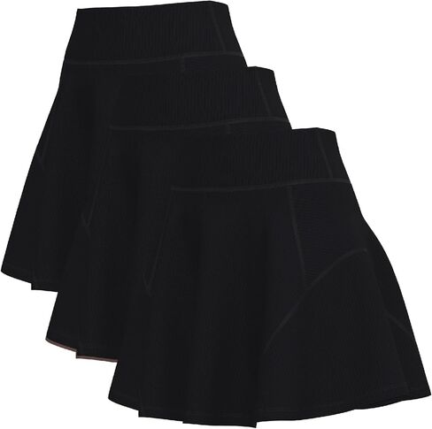 TAISIM Women's High Waist Workout Skort-No Chafe Athletic Skirt with Built-in Shorts&Pocket,Quick Dry for Running,Tennis,Gym in Saudi Arabia