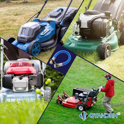 قطعة واحدة 116-4924 STAN1438 3/8 بوصة خرطوم تصريف الزيت NPT بطول 14 بوصة يناسب محركات Ko-hler Tecumseh (أزرق) in Kuwait