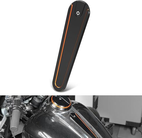لوحة زخرفية لخزان الوقود الذهبي من NICECNC، لوحة إدخال لوحة القطع بالليزر CNC متوافقة مع Harley Street Glide FLHX 2017-2023، Street Glide Special FLHXS 2017-2020، بديل لـ 14100855 in Kuwait