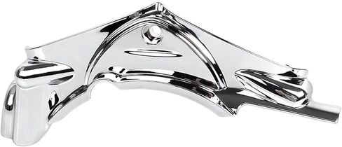 أغطية جانبية لقاعدة أسطوانة الكروم متوافقة مع 2007-2016 Harley Electra Glide Road Glide Road King Street Glide Trike 2006-2017 Dyna Fat Bob Street Bob Wide Glide in Saudi Arabia