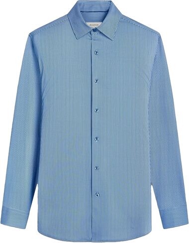 Bugatchi James Vertical Striped OoohCotton Shirt in Saudi Arabia