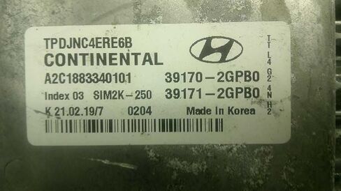 وحدة التحكم ECM للمحرك AT 2.4L تناسب 19-21 Tucson 39171-2GPB0 391712GPB0 in Saudi Arabia