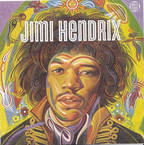 United States Postal Service Sheet of 16 Forever Postage Stamps for Jimi Hendrix in Saudi Arabia