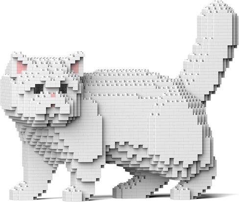 JEKCA Exotic Shorthair Cat 01S | Plastic Building Blocks | Age 14+ in Kuwait