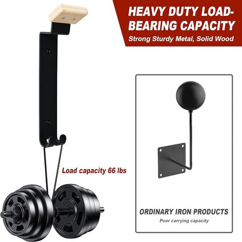 رف خوذة عالي التحمل مثبت على الحائط مع خطافات طويلة جدًا قطعتين - منظم حامل خوذة الدراجة النارية للخوذات كبيرة الحجم، ملحقات الدراجات النارية، مدخل المرآب in Kuwait