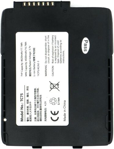 8 عبوات TC77 بديلة لبطارية Zebra Barcode Scanner BT-000318، متوافقة مع رمز Zebra Motorola TC70، TC72، TC75، TC77، TC700h، TC700k، TC720l، TC75x، TC75EK، TC75AH، TC75GK، TC77HL in Kuwait