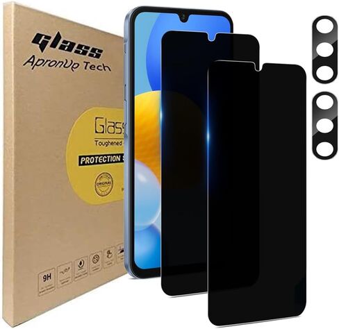 [2 Pack] for Samsung Galaxy A54 5G Privacy Screen Protector Tempered Glass, Anti Spy Black Protect Film Shield for Galaxy A54 6.4 inch, S23 FE, Anti Scratch, Case Friendly, Bubble Free, Easy in Saudi Arabia