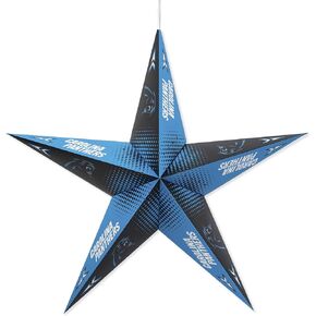 Littlearth Unisex-Adult NFL Carolina Panthers Star Lantern, Team Color, One Size