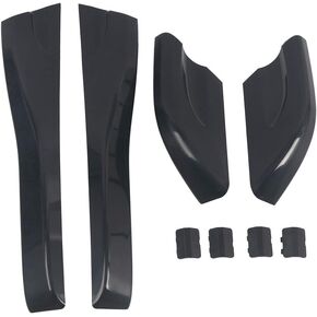 HIGH FLYING 2004-2008 for Hyundai Tucson Car Roof Rails Rack Leg Cover End Cap Protection Cover Shell Black 1 Set