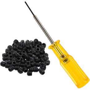 1.5MM Hex Screw Driver and 50PCS Needle Clamp Screw Compatible with Industrial Overlock Sewing Machine Juki Yamato Pegasus Repair Tools in Kuwait