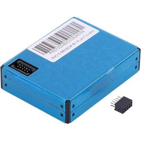Air Quality Detector, PM2.5 Sensor Module High Accuracy Detection Built‑in Fan PM1.0 PM2.5 PM10 PMS7003 0 Error Alarm Rate