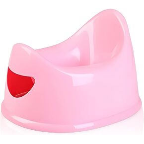 Apybaby Potty Training Seat | Safe Potty Training Toilet Seat for Boys & Girls | Slip Resistant & Comfortable Toilet Chair for Kids & Toddlers | Lightweight & Portable (Snow White)
