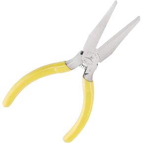 Rongon Flat Nose Plier Professional Jewelry Making Pliers Smooth Jaw Long Needle Nose Plier for Family Wire Bending Warpping Shaping, Jewelers Repair Tools (6 Inch)