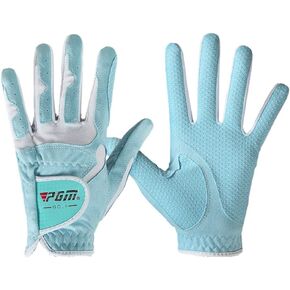 Hauni Women's Golf Glove One Pair, Non Slip Rain Gloves fit XS S M L XL, Cool and Comfortable…