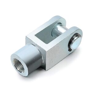 Othmro 1pcs Air Cylinder Rod Clevis End 78mm Length M16x1.5 Female Thread Y Connector