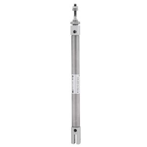 Air Cylinder, Pneumatic Cylinder Double Acting Cylinder CDJ2D10-100-B 10mm Diameter 100mm Stroke Mini Stainless Steel Pneumatic Air Cylinder