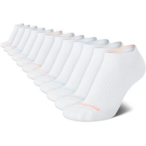 Reebok Women's Athletic Socks - Performance Low Cut Socks (12 Pack)
