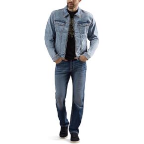 Rock & Republic Men's Banks Boxy Cropped Denim Jacket
