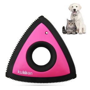 Mini Pet Hair Remover Dog Hair Remover Cat Hair Remover Triangle Car Detailing Pet Hair Remover for Couch Pet Hair Remover for Carpet Car Detailing Interior Couch Bed Furniture Lint (Green)