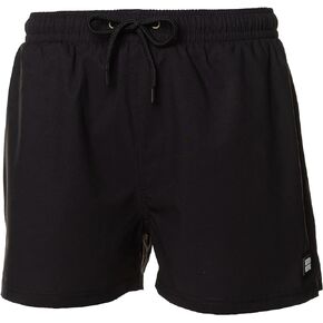 Third Wave Swim Trunks for Men with Compression Liner and 3 Inch Inseam - Premium Swim Shorts and Bathing Suit for Swimming