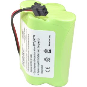 HQRP 2200mAh Battery Works with Uniden Bearcat BP-180 BP180 BP-250 BP250 BBTY0356001 BC245 BC245XLT UBC245XLT BC250 BC250D BC296 BC296D Scanner