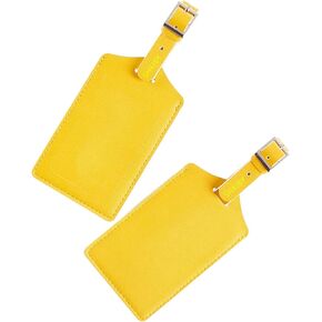 علامات الأمتعة لحقائب السفر، عبوتان من علامات الأمتعة من الجلد الصناعي لحقائب السفر للنساء والأطفال، لطيفة ومضحكة in Kuwait