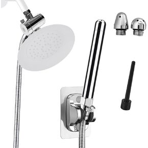 نظام حقنة شرجية للاستحمام مع 3 فوهات معدنية من الفولاذ المقاوم للصدأ، خرطوم 79 بوصة، محول، دش دش للرجال والنساء، منظف محمول، مرفق منظف فوهة حقنة شرجية in Kuwait