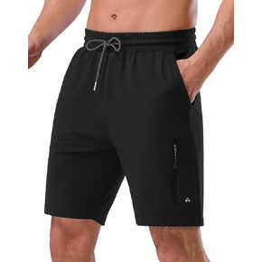 Pioneer Camp Sweat Shorts for Men 7" Inseam Cotton Athletic Casual Shorts with 4 Pockets for Gym Workout Lounge Summer Shorts