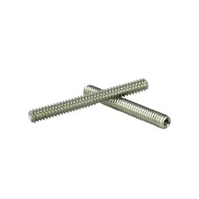 Stainless 4-40 x 3/4" (1/4" to 1" Available) Socket Set Screws Cup Point, Stainless Steel 50 Qty W/Hex Key Wrench (4-40 x 3/4")