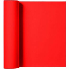 Siser EasyWeed Heat Transfer Vinyl HTV for T-Shirts 12 Inches by 3 Feet Roll (Bright Red)