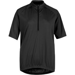 WINNERAIN Men's Cycling Jersey Zip Short Sleeve Moisture Wicking Breathable 3 Large Back Pocket Quick-Drying Cycling Shirt