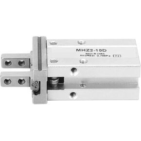 Air Cylinder, MHZ2-10D Parallel Pneumatic Finger Cylinder, 10mm Bore, Double/Single Acting, Cylinder, Buildingmaterials