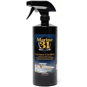 Marine 31 Vinyl Cleaner & Conditioner, M31-400, 32 Oz. Spray Bottle, 2-in-1 Vinyl Cleaner & Conditioner for Marine Surfaces; Boat Cleaner …